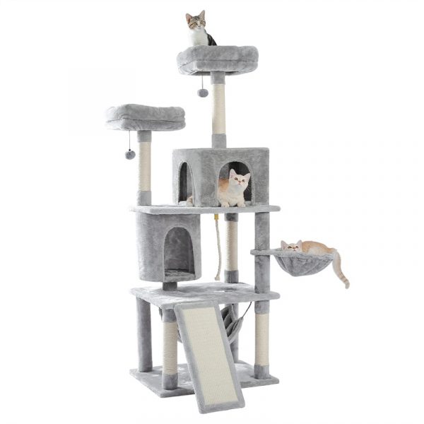 Large Sturdy Cat Tree with Multi-Level