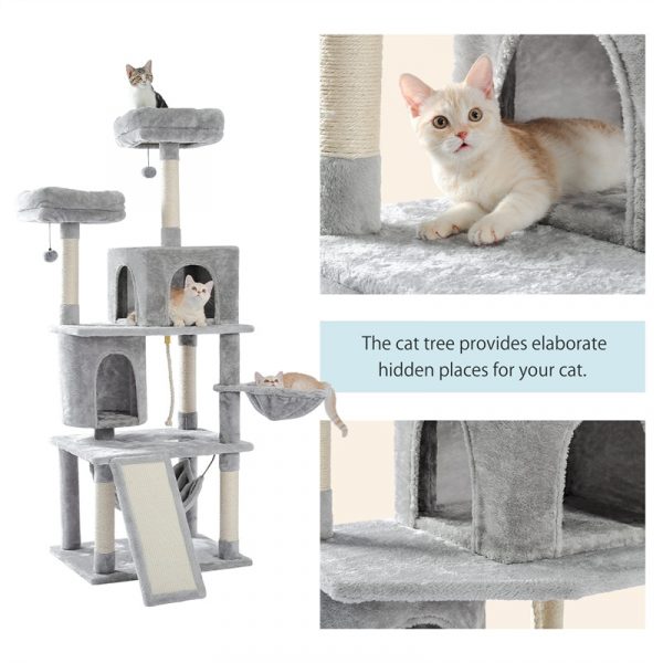 Large Sturdy Cat Tree with Multi-Level - Image 4