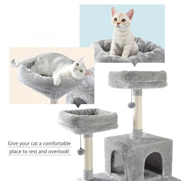 Large Sturdy Cat Tree with Multi-Level - Image 5